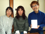 西岡千晶さん・大下さなえさん・古泉智浩さん